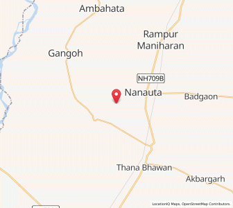 Map of Yahiapur, Uttar Pradesh