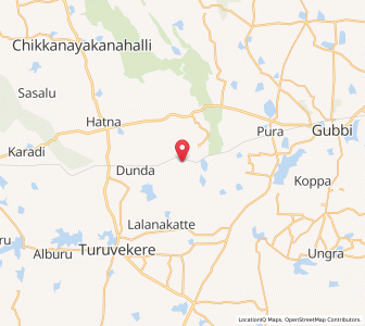 Map of Yalladabagi, Karnataka