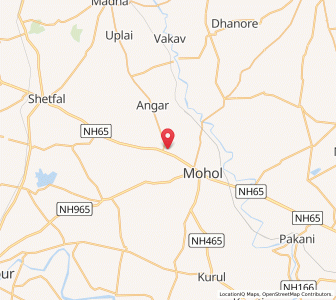 Map of Yavli, Maharashtra