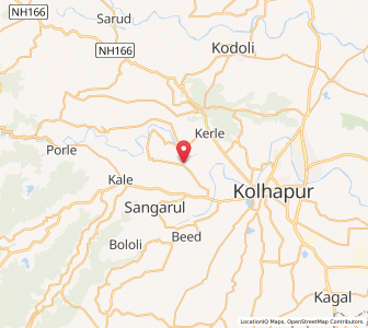 Map of Yavluj, Maharashtra