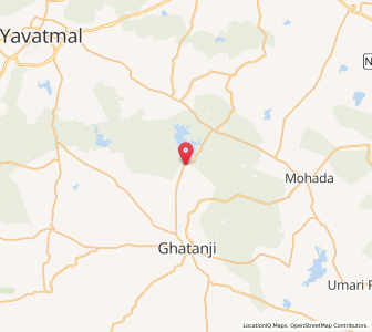 Map of Yelbara, Maharashtra