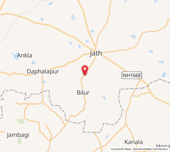 Map of Yeldari, Maharashtra