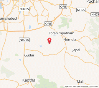 Map of Yeliminedu, Andhra Pradesh
