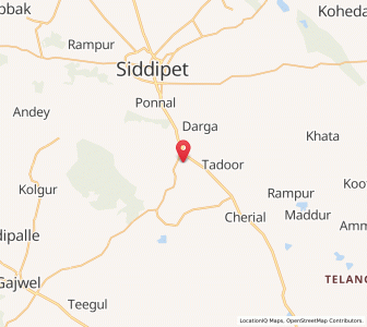 Map of Yelkatur, Andhra Pradesh