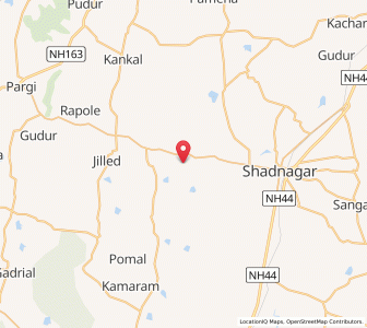 Map of Yelkicherla, Andhra Pradesh