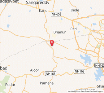 Map of Yelwarti, Andhra Pradesh