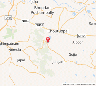 Map of Yenagandi Tanda, Andhra Pradesh