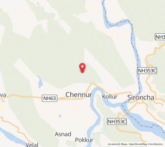 Map of Yerragutta, Andhra Pradesh