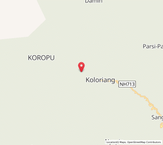 Map of Yomtam, Arunachal Pradesh