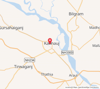 Map of Yusufpur Bhagwan, Uttar Pradesh
