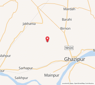 Map of Yusufpur, Madhya Pradesh