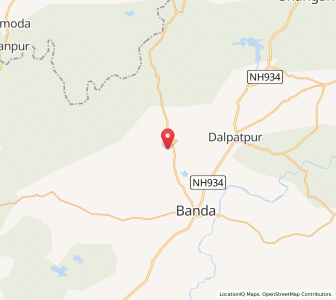 Map of Zalampur, Madhya Pradesh