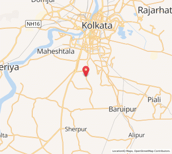 Map of Zeyadah Kot, West Bengal