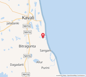 Map of Zuvvaladinne, Andhra Pradesh