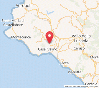 Map of Acquavella, Campania