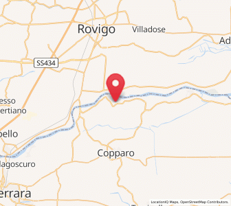 Map of Alberone, Emilia-Romagna