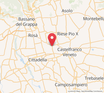 Map of Alberone, Veneto