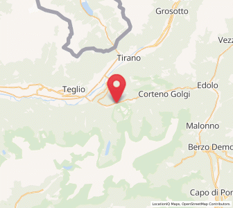 Map of Aprica, Lombardy