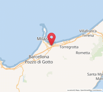 Map of Archi, Sicily