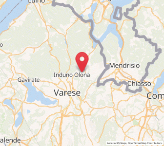 Map of Arcisate, Lombardy