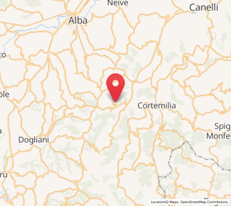 Map of Arguello, Piedmont