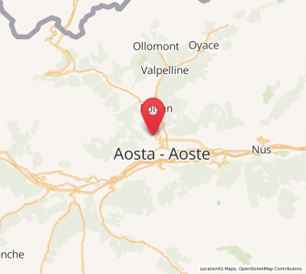 Map of Arpuilles, Aosta Valley