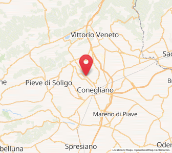 Map of Bagnolo, Veneto