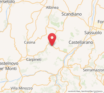 Map of Baiso, Emilia-Romagna