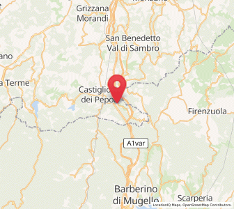 Map of Baragazza, Emilia-Romagna