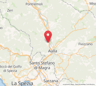 Map of Barbarasco, Tuscany