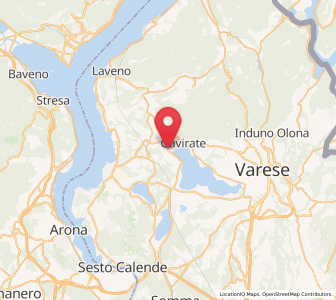 Map of Bardello, Lombardy