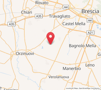 Map of Bargnano, Lombardy