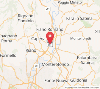 Map of Bivio di Capanelle, Lazio