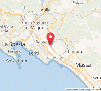 Map of Borghetto-Melara, Tuscany