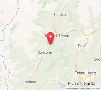 Map of Breguzzo, Trentino-Alto Adige