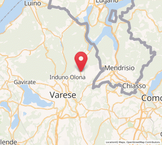 Map of Brenno Useria, Lombardy