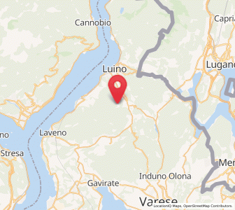 Map of Brissago-Valtravaglia, Lombardy