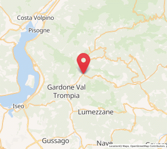 Map of Brozzo, Lombardy