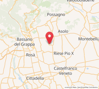 Map of Ca' Rainati, Veneto