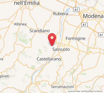 Map of Cadiroggio, Emilia-Romagna