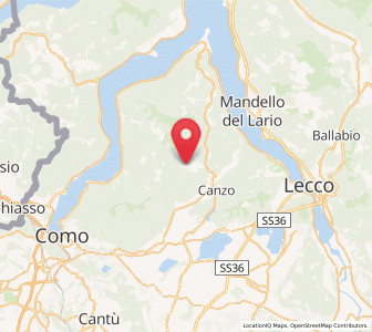 Map of Caglio, Lombardy