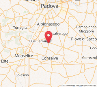 Map of Cagnola, Veneto