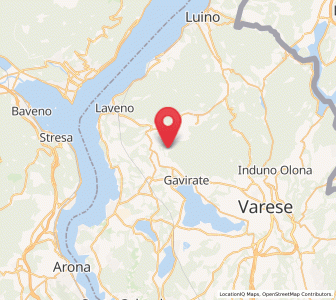 Map of Caldana, Lombardy