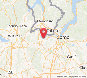 Map of Camnago-Boscone, Lombardy