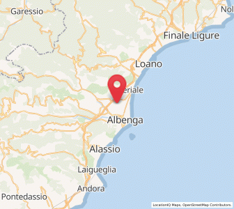 Map of Campochiesa, Liguria