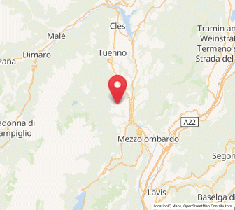 Map of Campodenno, Trentino-Alto Adige