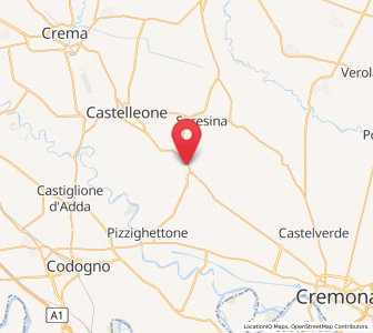 Map of Cappella Cantone, Lombardy