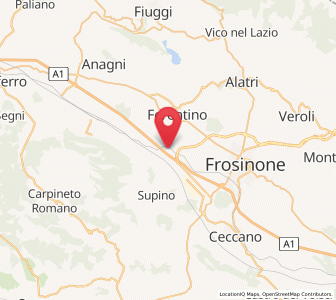 Map of Cartiera-Stazione, Lazio