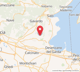 Map of Carzago Riviera, Lombardy