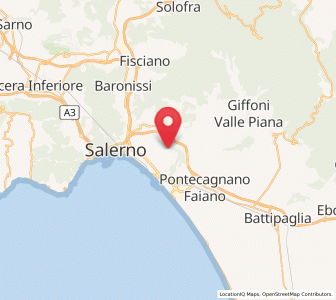 Map of Casa Rocco d'Amato, Campania